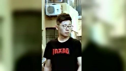 美女恶搞路人，这下尴尬了，对方钢铁直男一枚