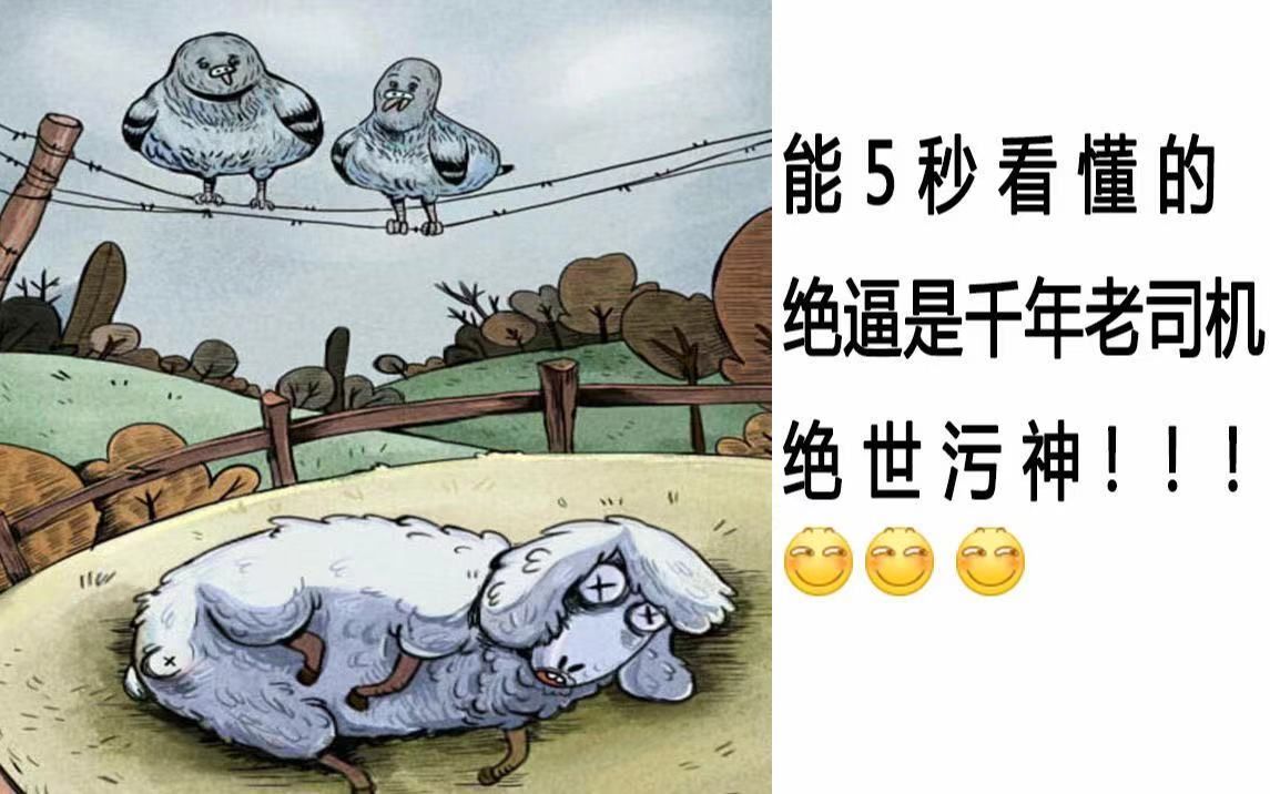 能五秒看懂的绝对是千年老司机，绝世污神！！