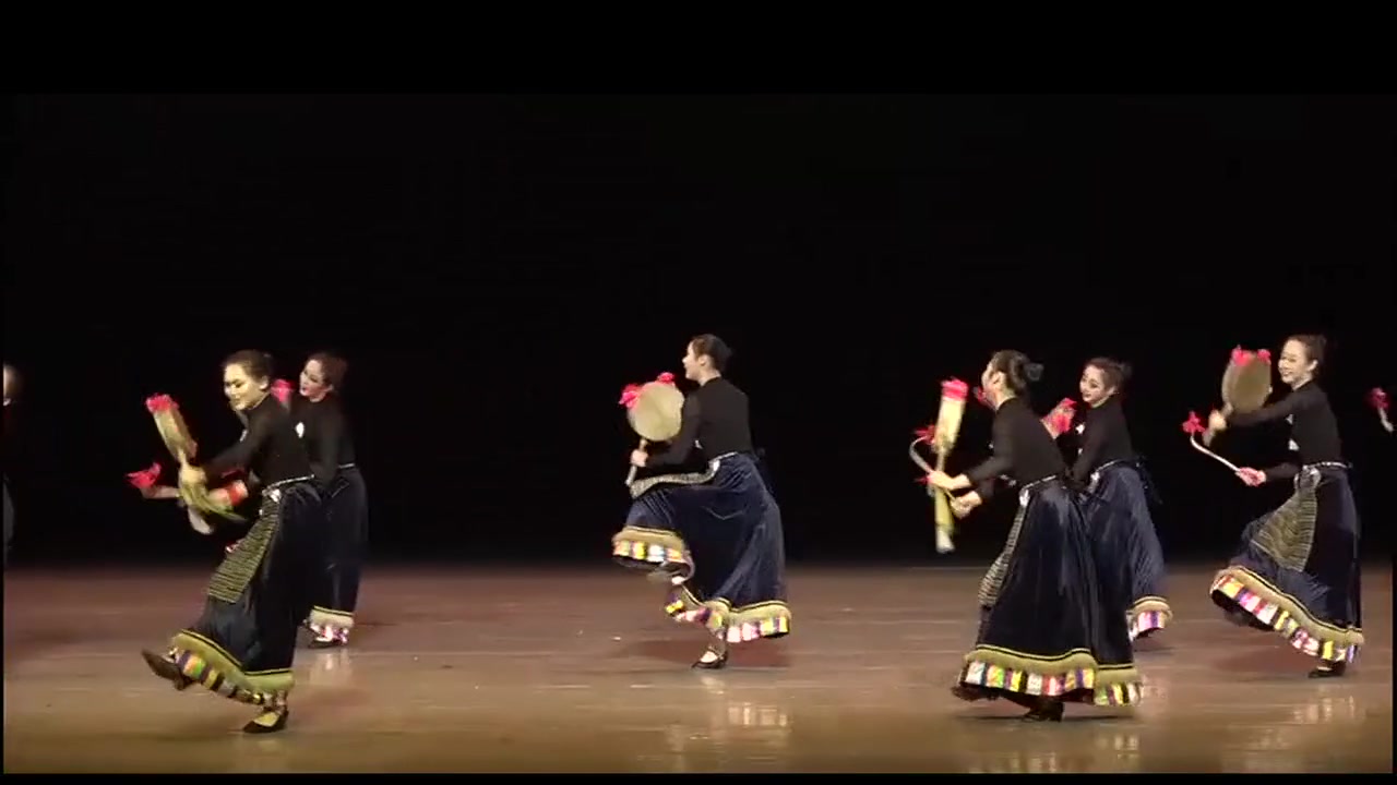 藏族舞蹈组合——中央民族大学