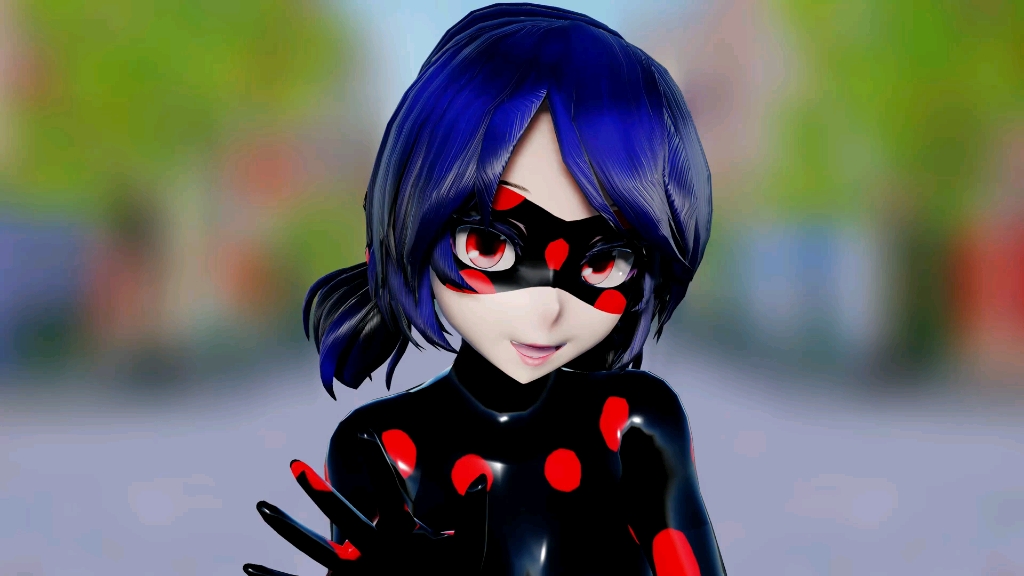 瓢虫雷迪/瓢虫少女，MMD Miraculous Simple Dimple TikT