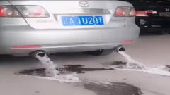 难道这就是传说中的“涉水车”，太逗了